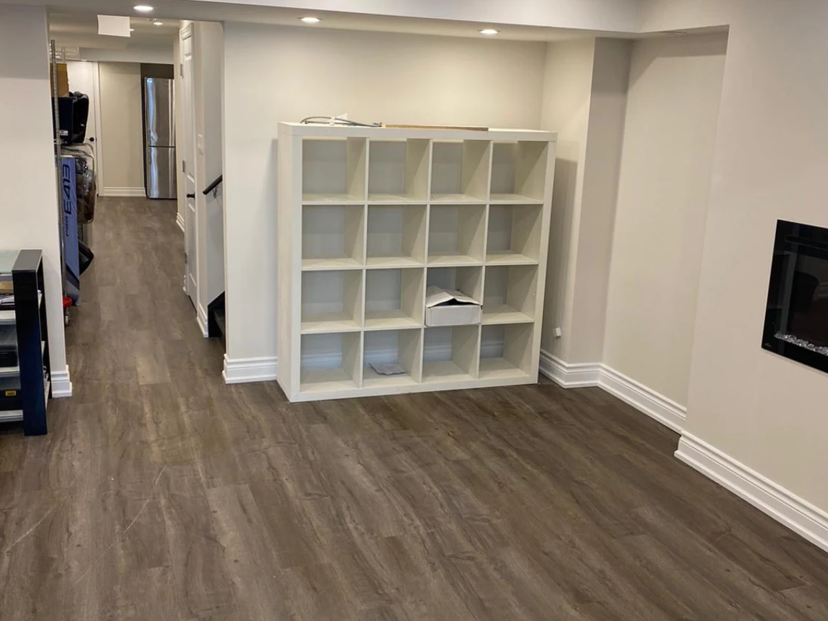 Legal basement, finishing